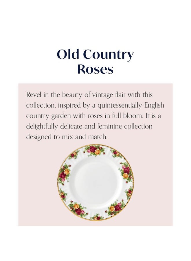 ROYAL ALBERT 15210006 Old Country Roses Dinner Plate - Image 5