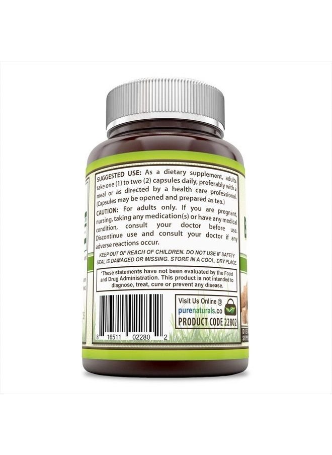 Pure Naturals Burdock Root 425mg 120caps  - Image 2