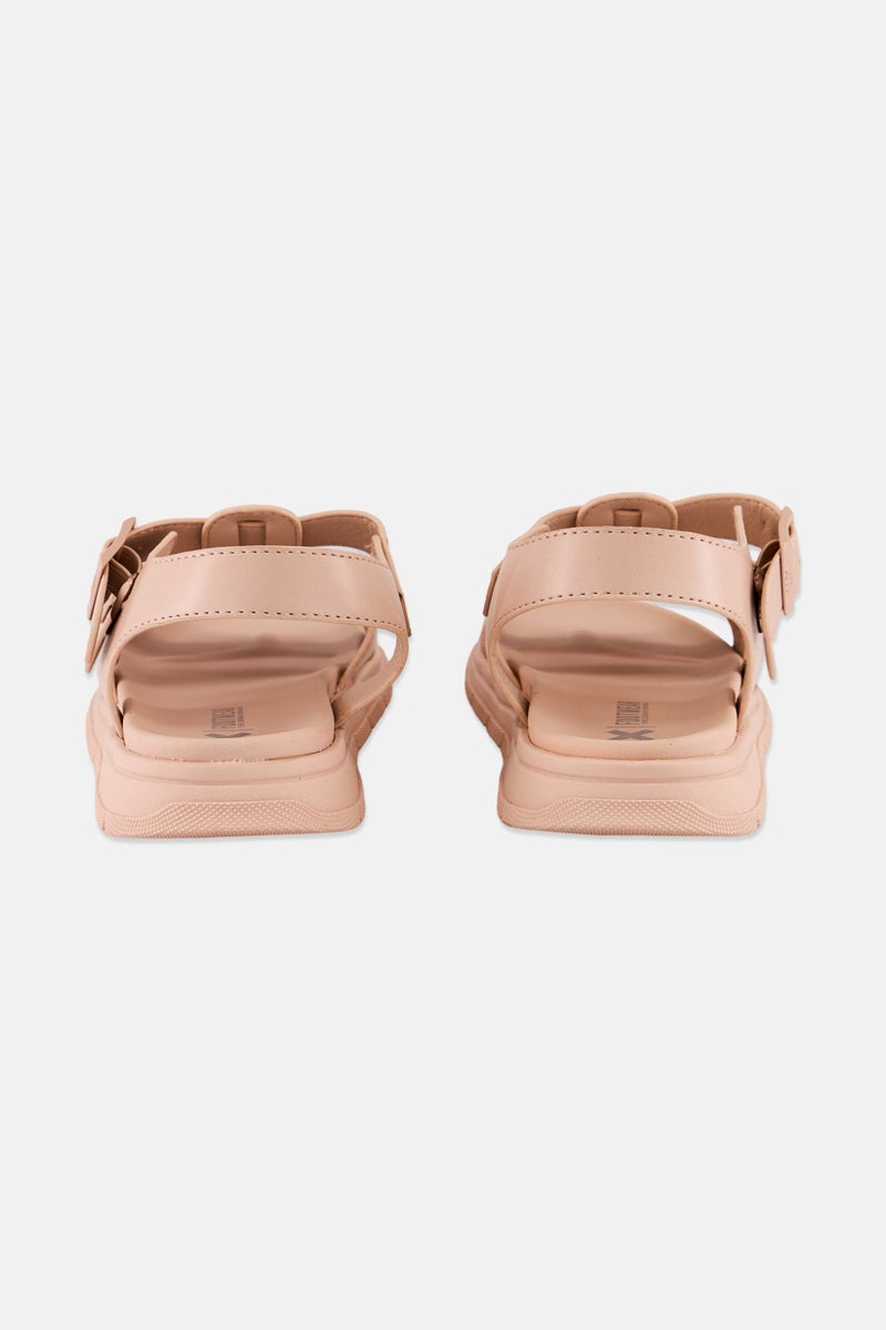 Xti Kids Girls Adjustable Buckle Sandals, Light Pink  - Image 4