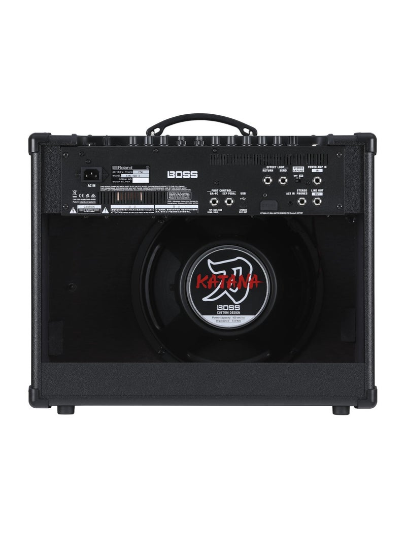 BOSS Katana-100 Gen 3 100W 1x12" Modeling Combo Guitar Amplifier - Image 3