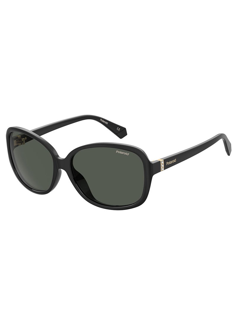 Polaroid Round / Oval  Sunglasses PLD 4098/S  BLACK 58 - Image 2