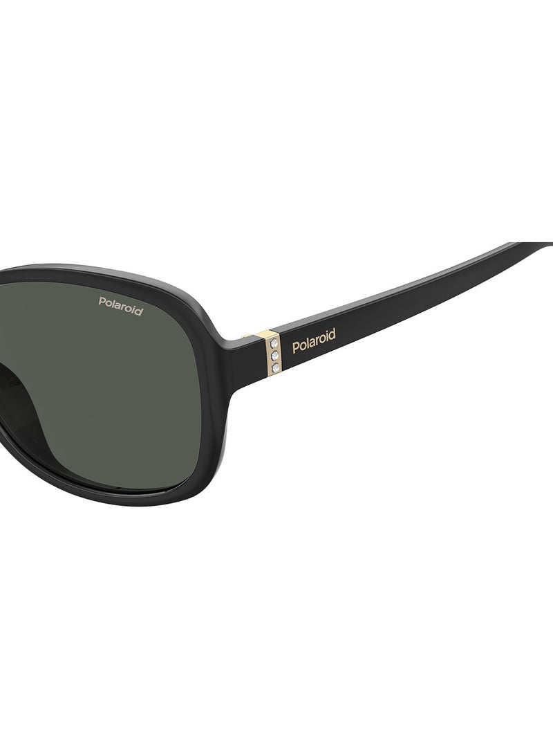 Polaroid Round / Oval  Sunglasses PLD 4098/S  BLACK 58 - Image 4