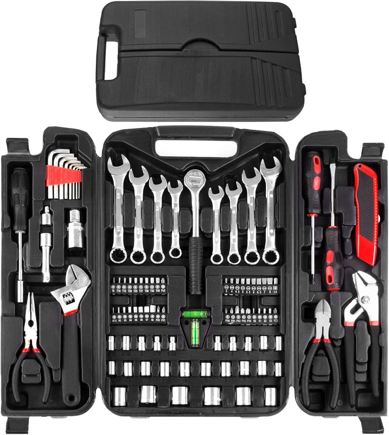 TLGREEN Daily Household Multi-Purpose Toolbox Set, 95 Pieces for Maintenance and DIY - Image 1