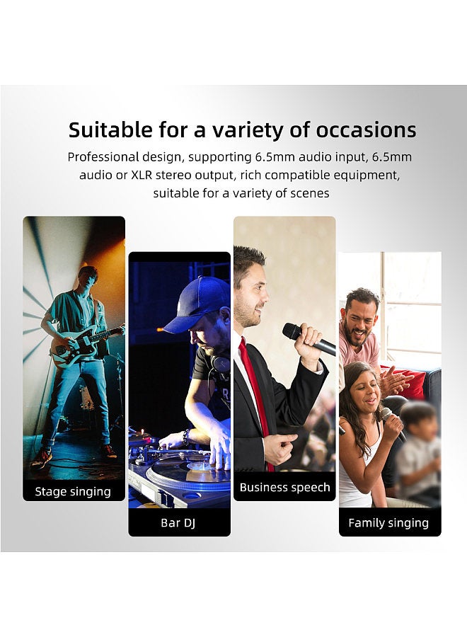 Generic Professional Karaoke Mixer Reverberator 99 DSP Digital Audio Effector Stereoscopic Sound Effect KTV Microphone BT Reverberation Effector  - Image 2
