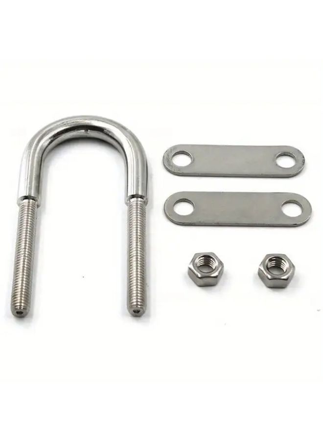 Marine Grade 316 Stainless Steel U Bolts 6mm X 90mm With Nylon Collar - Image 5