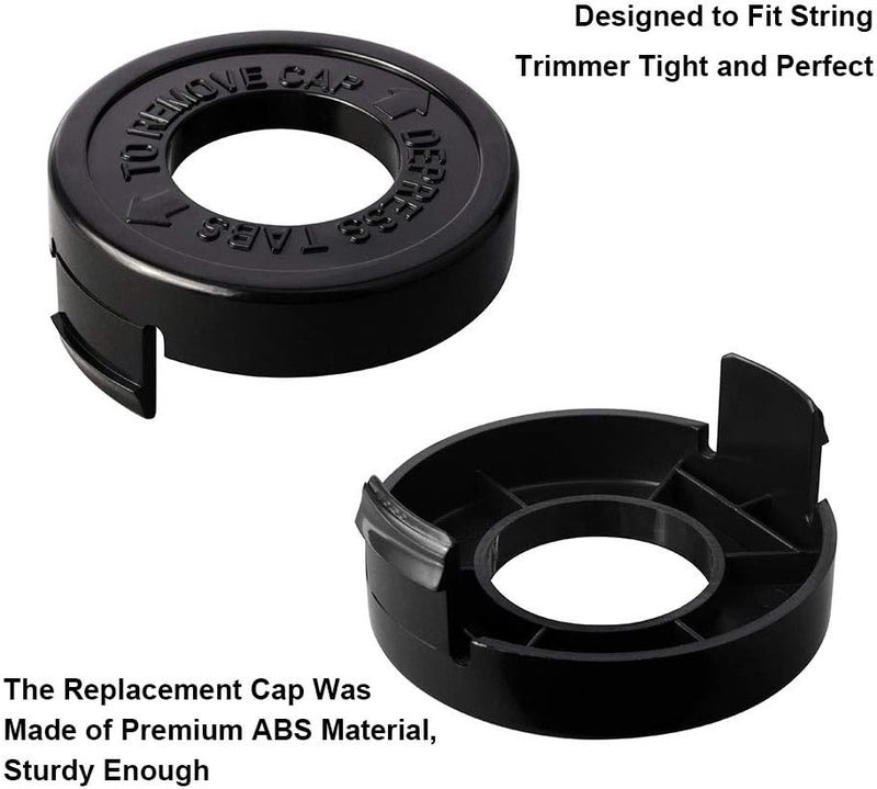 THTEN Weed Eater Spools Compatible with Black and Decker RS-136 ST4500 ST1000 ST4000 GE600 CST800 ST6800 String Trimmer Replacement Spool Line 20ft 0.065" Edger Refills Parts Auto-Feed - Image 3
