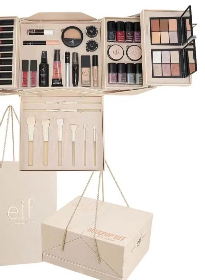 إلف طقم بوكس مكياج جميع منتجات التجميل في علبة واحدة باصناف متعددة - Image 2