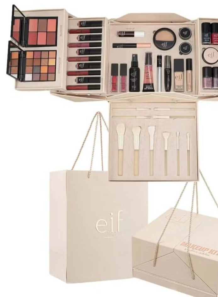 إلف طقم بوكس مكياج جميع منتجات التجميل في علبة واحدة باصناف متعددة - Image 3