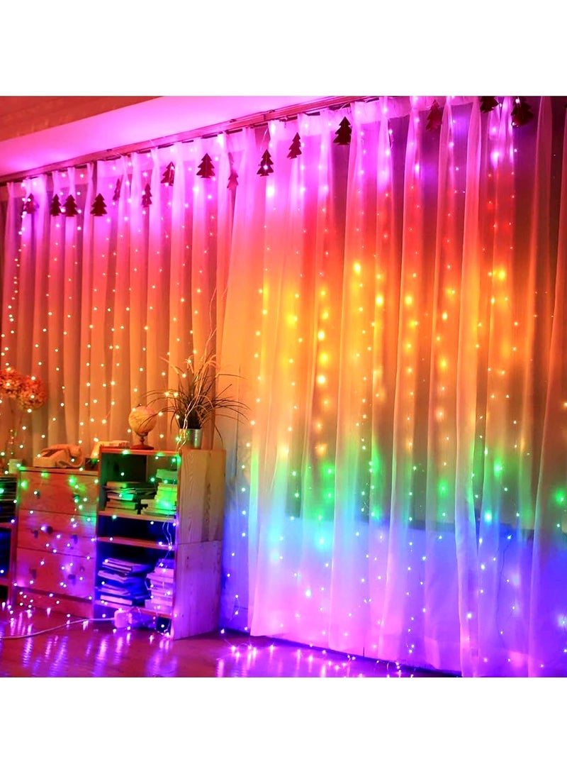 zayo LED  Curtain Light  Multicolour 3Mx2M - Image 2