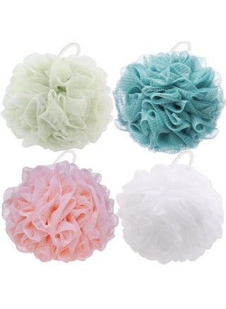 4 Pieces Bath Loofahs Body Puffs for Shower, 60g/pcs Shower Sponges Loofah Sponges Exfoliating - pzsku/Z00D38C7BA9F9B160DBB7Z/45/_/1683633377/e2d09205-e707-42ab-bfce-7c504e79d420