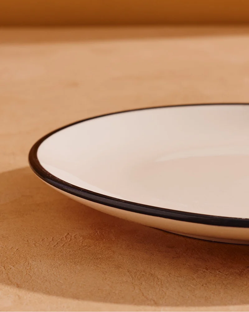 REDTAG Cream Round Side Plate
