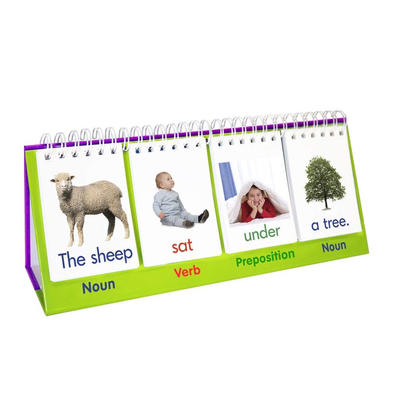 Junior Learning Sentence Flips Double-Sided Flip Stand, Ages 4-6, Vocabulary & Grammar, K-1 - Image 3