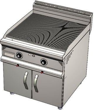 CSA Inox Karacasan Industrial 900 Series Cabinet Natural Gas Water System Grill 
