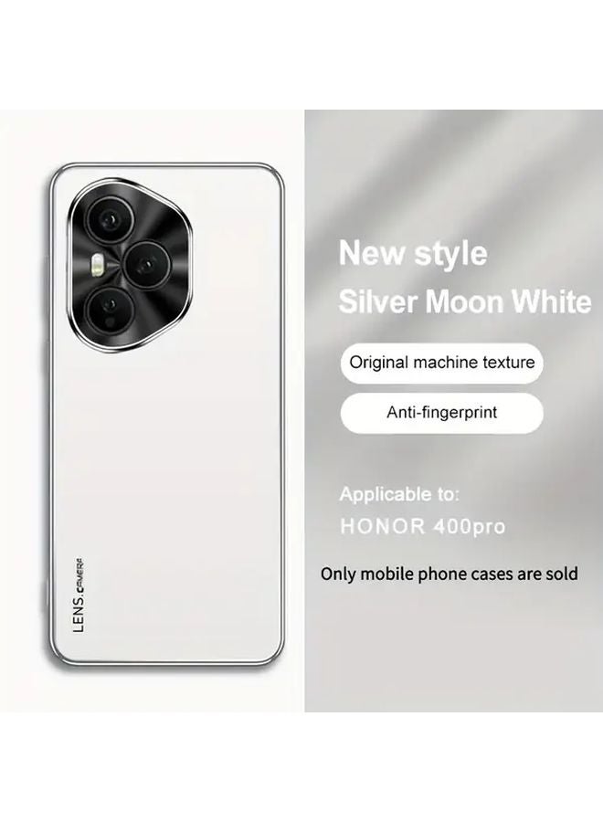 Honor 400 Pro غرفة فضية خلفية صقيلية مضادة للبصمات فيلم رقيق جدًا - Image 1