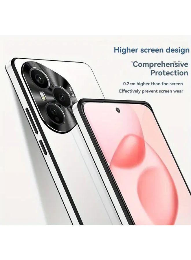 Honor 400 Pro غرفة فضية خلفية صقيلية مضادة للبصمات فيلم رقيق جدًا - Image 4