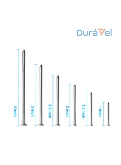 مسامير Duravel عالية القوة ذات الرأس المستدير للاستخدام في أعمال النجارة والأدوات الكهربائية وما إلى ذلك (عبوة من 200 قطعة، 2 بوصة) - pzsku/Z00D42EAFA5573473B215Z/45/1741160024/f1724b5c-28b0-4a2d-9df9-57cb6833b0c5