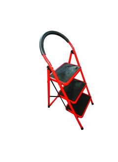 Hawk King 3 Steps Folding Steel Ladder  - Image 1