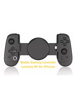 Professional Mobile Gaming Controllers LeadJoy M1 for iPhone (Lightning) with Cooling Conduction Plate, Hall Effect Joysticks, iPhone Controller with Turbo Function, Pass-through Charging