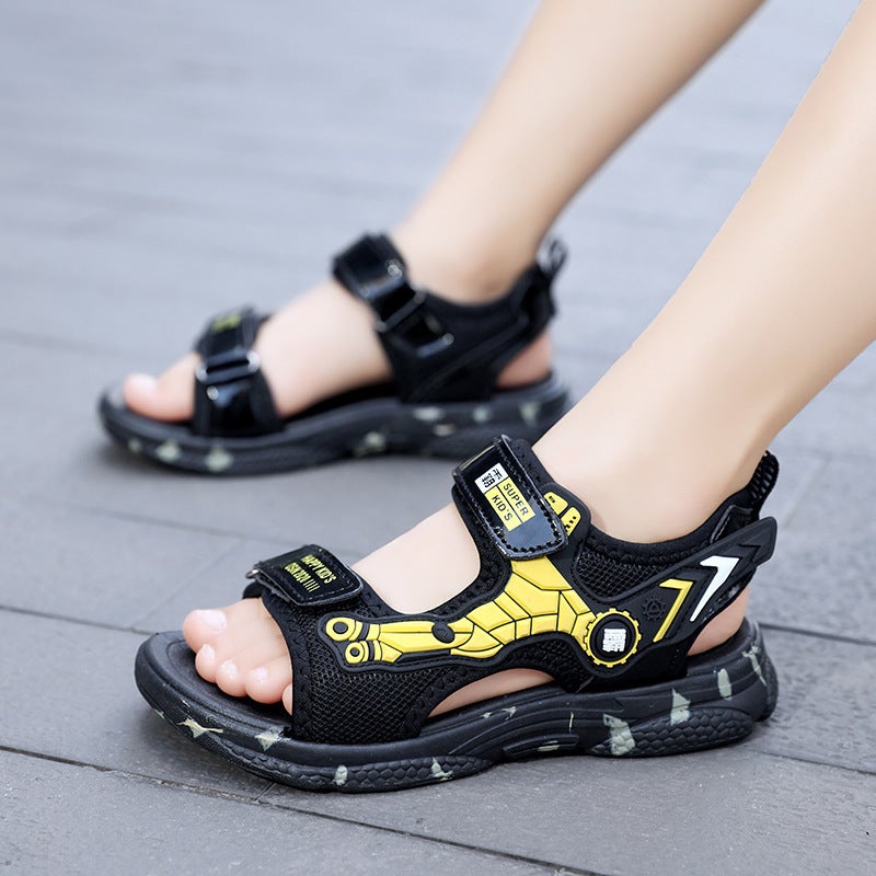 Children'S Sandals 2024 Boys Shoes Sports Mid-Big Children'S Beach Shoes Boys Summer Children'S Shoes - Image 2