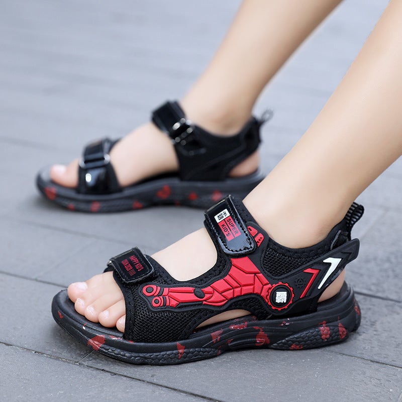 Children'S Sandals 2024 Boys Shoes Sports Mid-Big Children'S Beach Shoes Boys Summer Children'S Shoes - Image 4