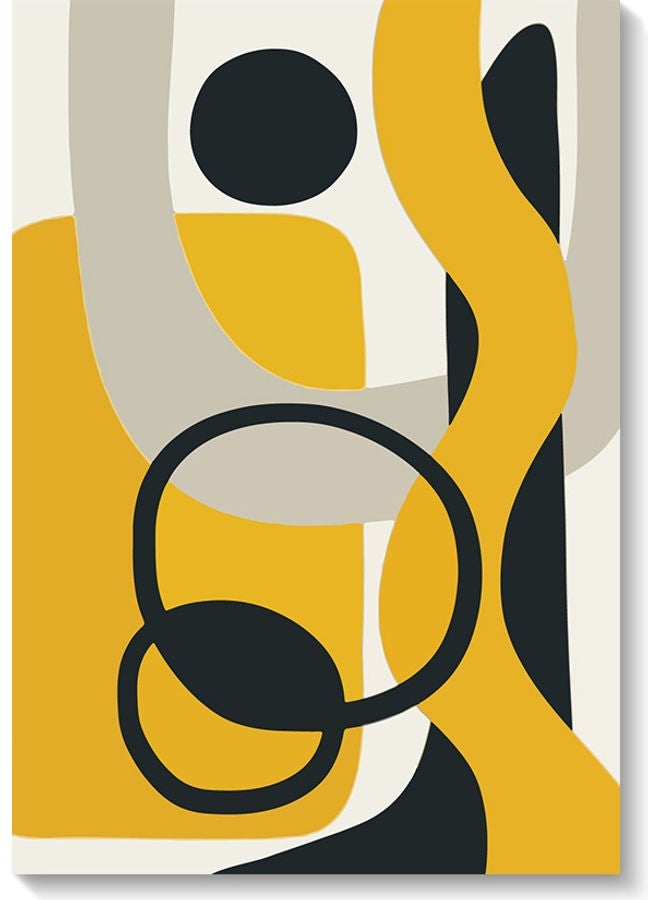 RYN Abstract Wall Painting Multicolour 40x60cm - Image 2