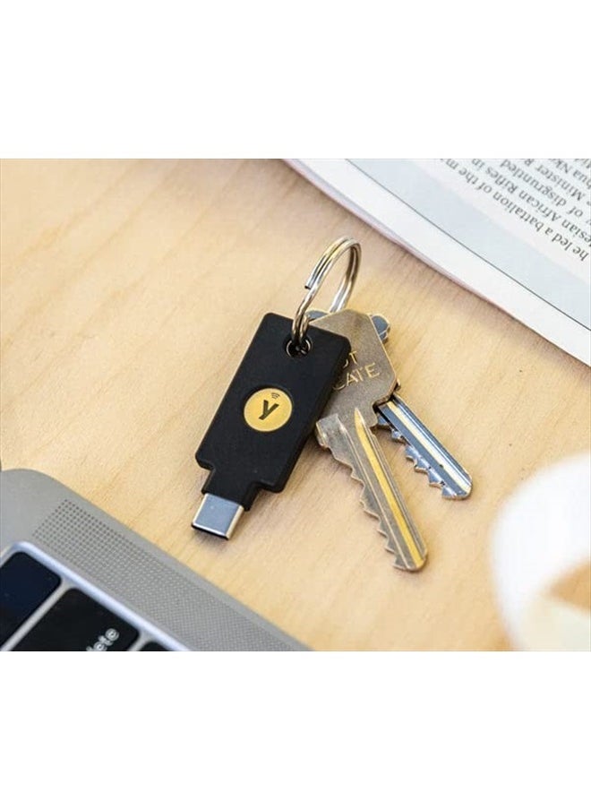 Yubico Security Key C NFC - Black- Two-Factor authentication (2FA) Security Key, Connect via USB-C or NFC, FIDO U2F/FIDO2 Certified  - Image 4