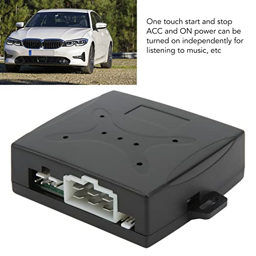 Keenso مجموعة زر بدء تشغيل المحرك، نظام بدون مفتاح لترقية السيارات من بدء المفتاح إلى بدء الدفع لمعظم سيارات DC12V - Image 2
