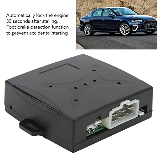 Keenso مجموعة زر بدء تشغيل المحرك، نظام بدون مفتاح لترقية السيارات من بدء المفتاح إلى بدء الدفع لمعظم سيارات DC12V - Image 3