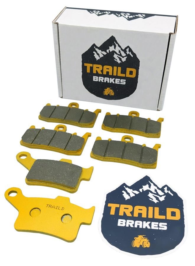 Traild Ceramic Brake Pad Set for Can Am Spyder/Canyon 2013-2026 Front & Rear - Image 1