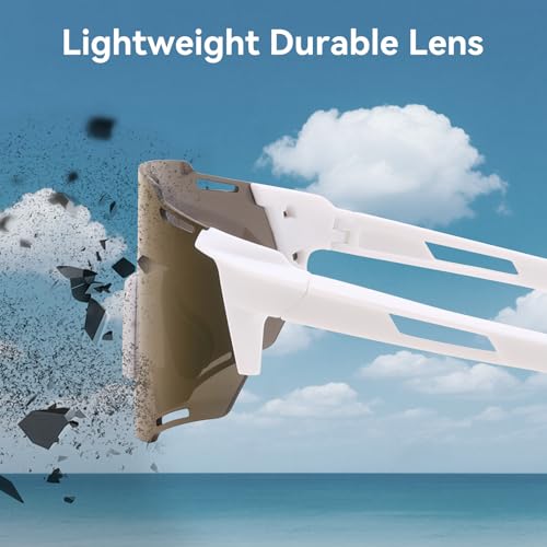 Karsaer Cycling Sport Sunglasses Mens UV400 Non-fogging Lens Goggles for Bicycle Fishing Baseball Running Cycling Golf E1386 - Image 4