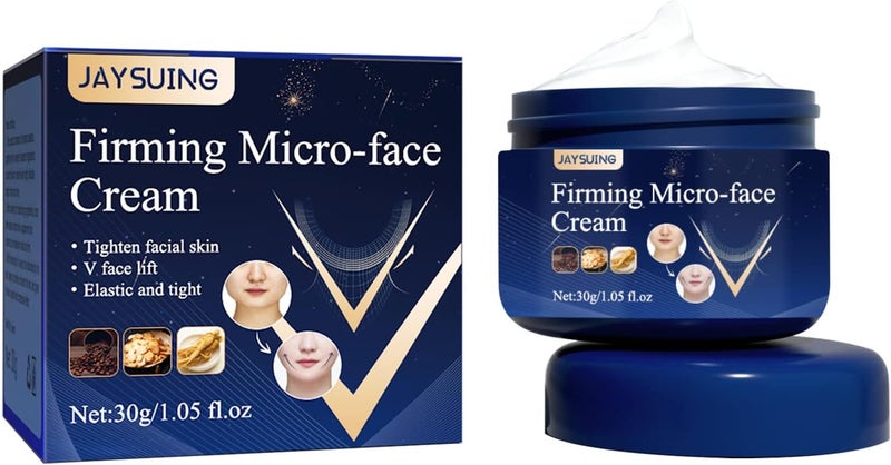 Face Firming Cream VShape Slimming Cream Advanced Skin Tightening Cream For Tightening Skin Fine lines Loose Sagging Skin