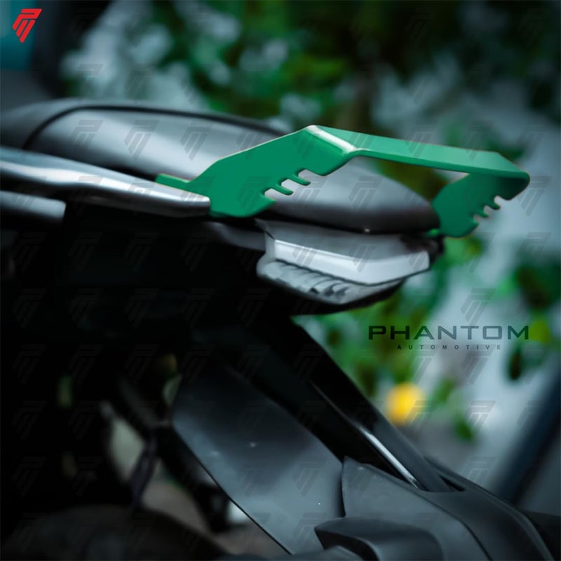 PHANTOM AUTO Premium MT-15 Grab Handle | Grab Tail Guard | Rustproof & Weather-Resistant | Metal Grab Rail Handle for MT-15 | Rustproof & Weather-Resistant (Green) - Image 3