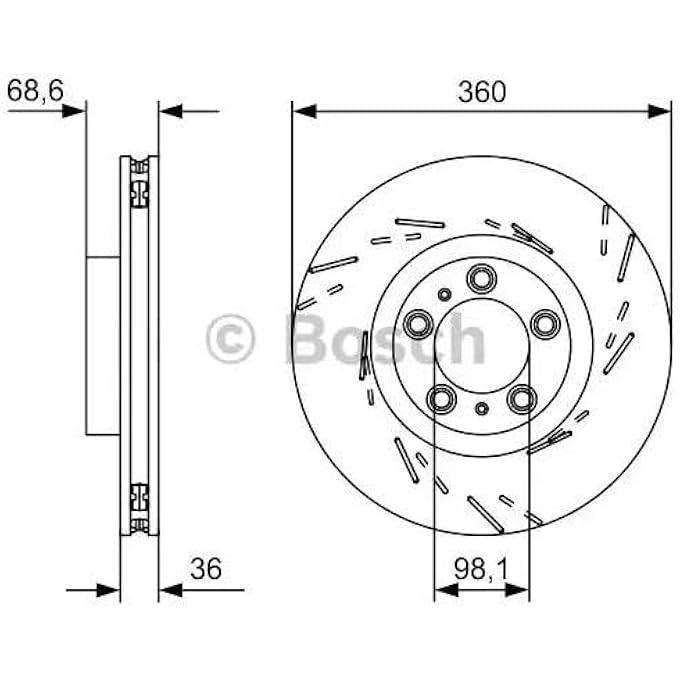 Bosch 0 986 479 D23 Brake DISCS - Image 4
