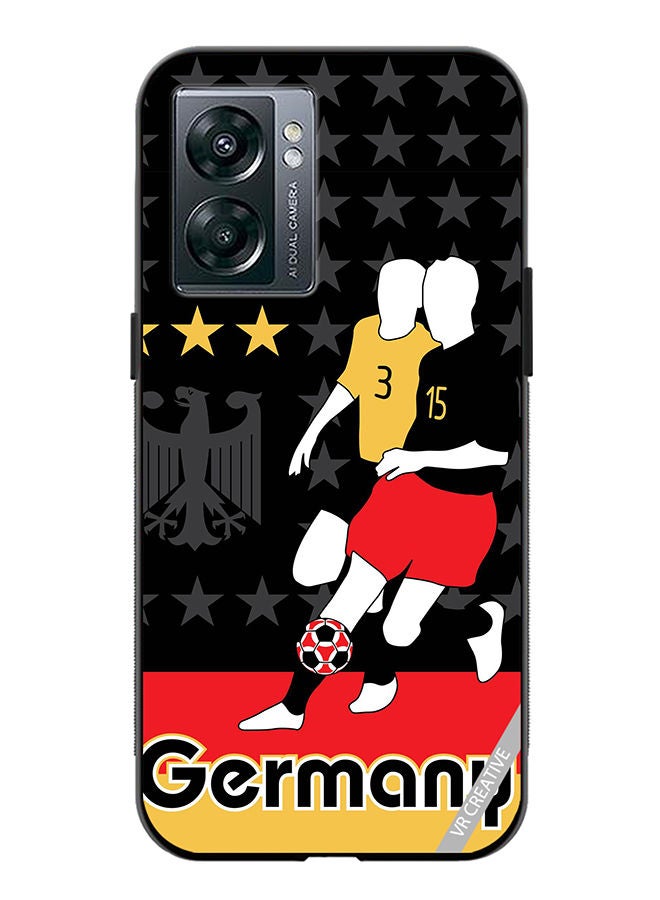 VR CREATIVE Protective Case Cover For OnePlus Nord N300 Germany Football Soccer Players Design Multicolour - Image 1