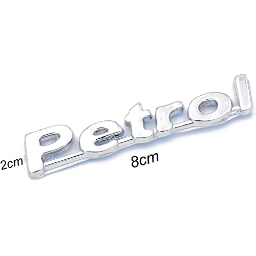 Asraw Car Fuel Tank Sticker - Fuel Tank Logo Emblem Badge Monogram Universal for Car (Petrol 2x8cm) - Image 2