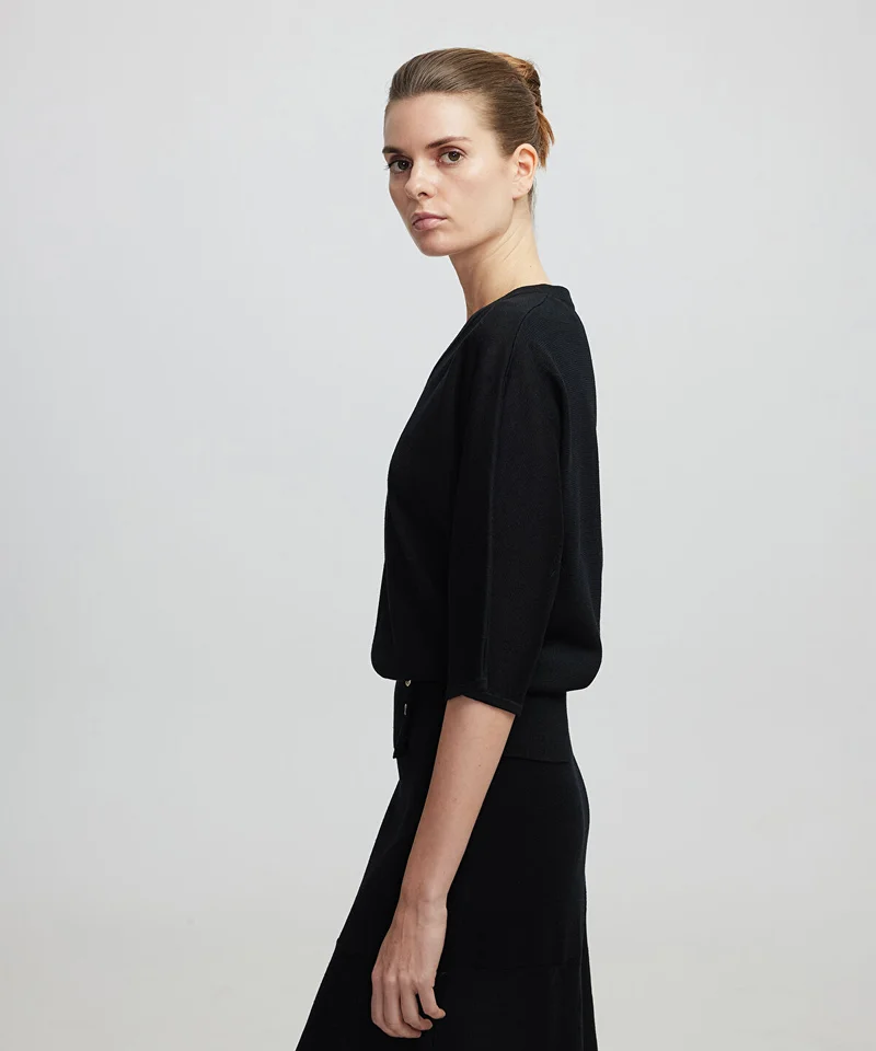Ipekyol Buttoned Knit Top