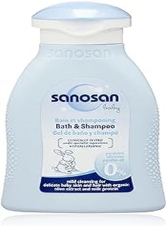sanosan Sanosan Baby Bath and Shampoo, 100 ML 