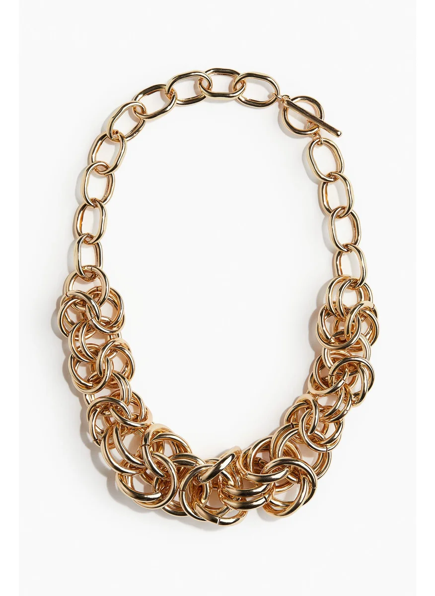 اتش اند ام Chunky Chain Necklace