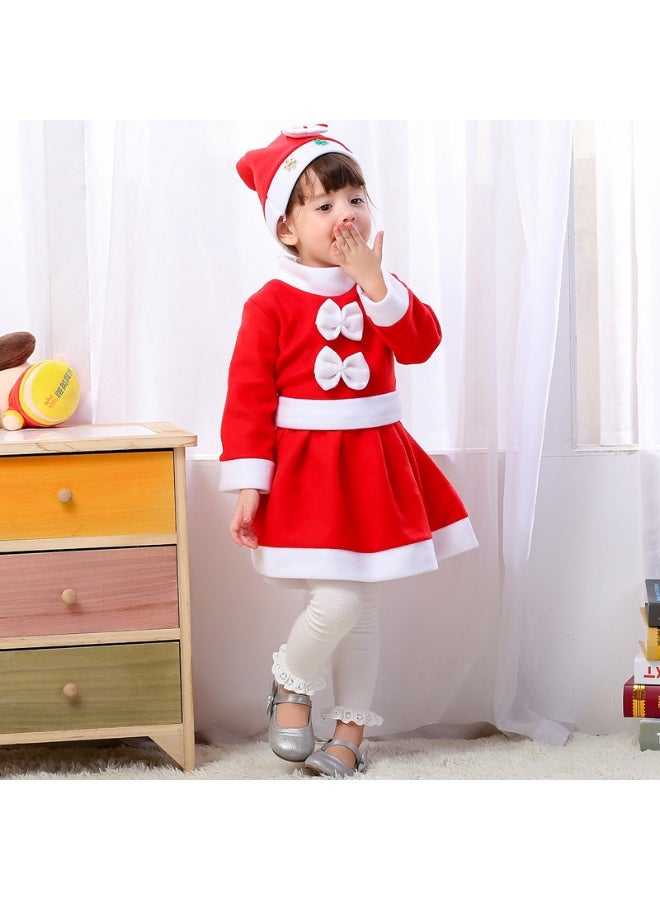 Christmas Children Performance Costume Set - Image 1