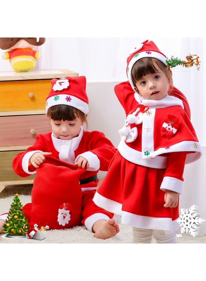 Christmas Children Performance Costume Set - Image 4