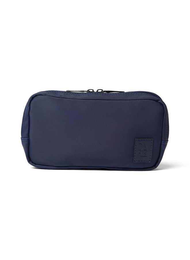 DALYDRESS Casual Logo Embellished Waterproof Clutch With Front Metal Zipper  - Image 1