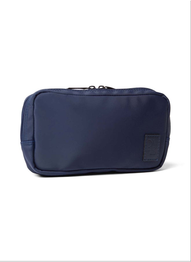 DALYDRESS Casual Logo Embellished Waterproof Clutch With Front Metal Zipper  - Image 2