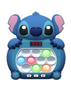 Push Pop Bubble لعبة سبيد بوش 999 مستوى بوب إت فيدجيت، شاشة رقمية، لعبة دفع الفقاعات الحسية لعبة بوب إت الإلكترونية سريعة الدفع (ستيتش)  - Image 3