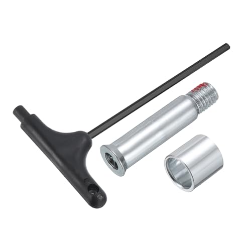 uxcell Inline Skate Axle Spacer Screw Replacement, Roller Skate Replacement Accessories with T Handle Wrench - Image 4