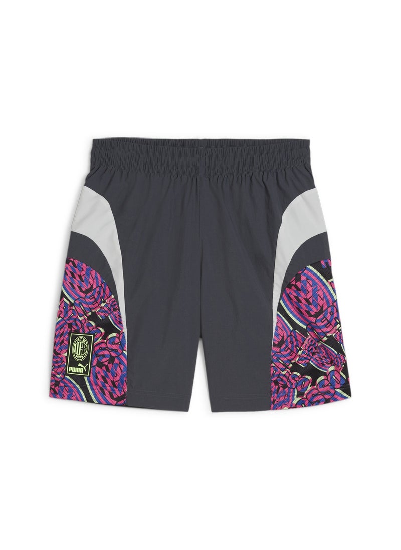PUMA - AC Milan FtblNrgy Mens Grey Woven Shorts - Image 1