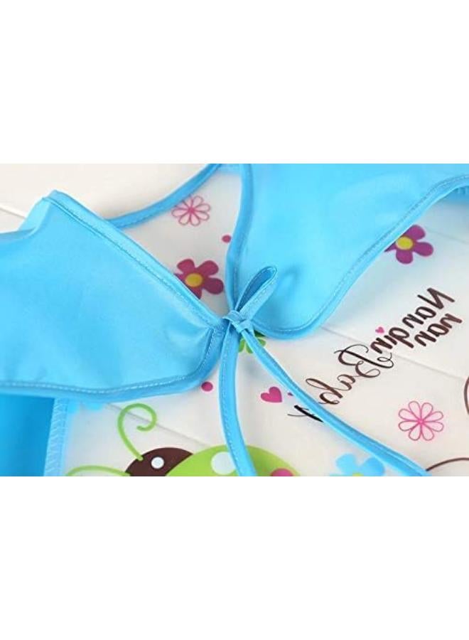 Washable 3 Pcs Long Sleeve Bibs - Image 2