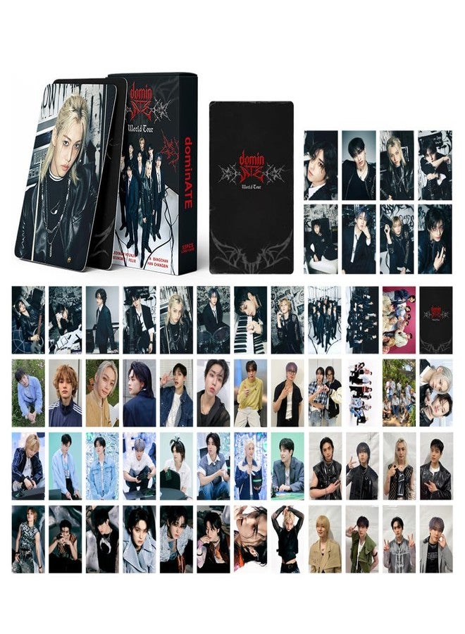 eTel Like 5 Pack/275 Pcs Stray Kids New Lomo Card Photocards Greeting Card with Postcards Box - Image 2