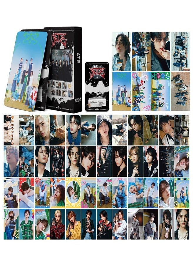 eTel Like 5 Pack/275 Pcs Stray Kids New Lomo Card Photocards Greeting Card with Postcards Box - Image 3