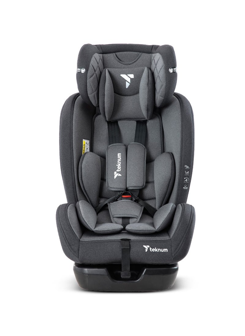 TEKNUM - Evolve 2 Car Seat, 0 - 12 Yrs - Grey - Image 1