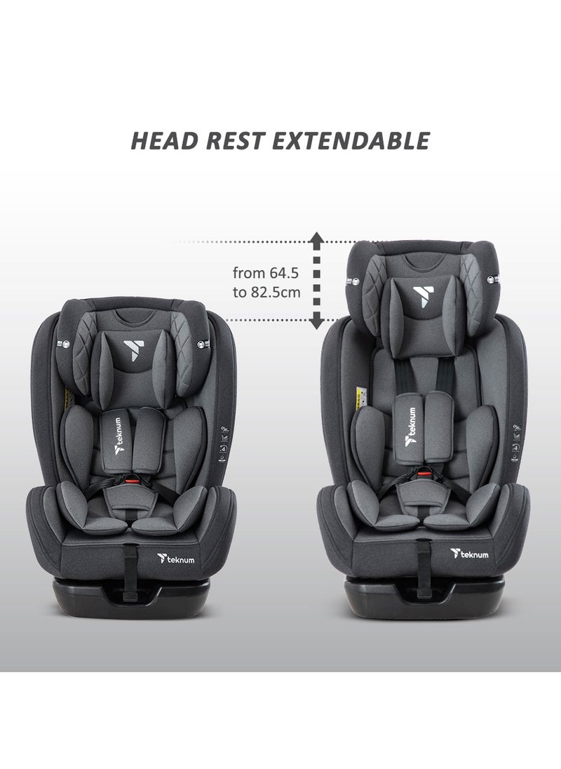 TEKNUM - Evolve 2 Car Seat, 0 - 12 Yrs - Grey - Image 1